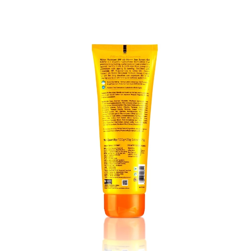 VLCC Water Resistant SPF 60 PA+++ Sunscreen Gel Creme , 125 g-5.webp